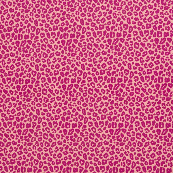 Baumwolle Leoni Animalprint  Rosa/Pink by Swafing